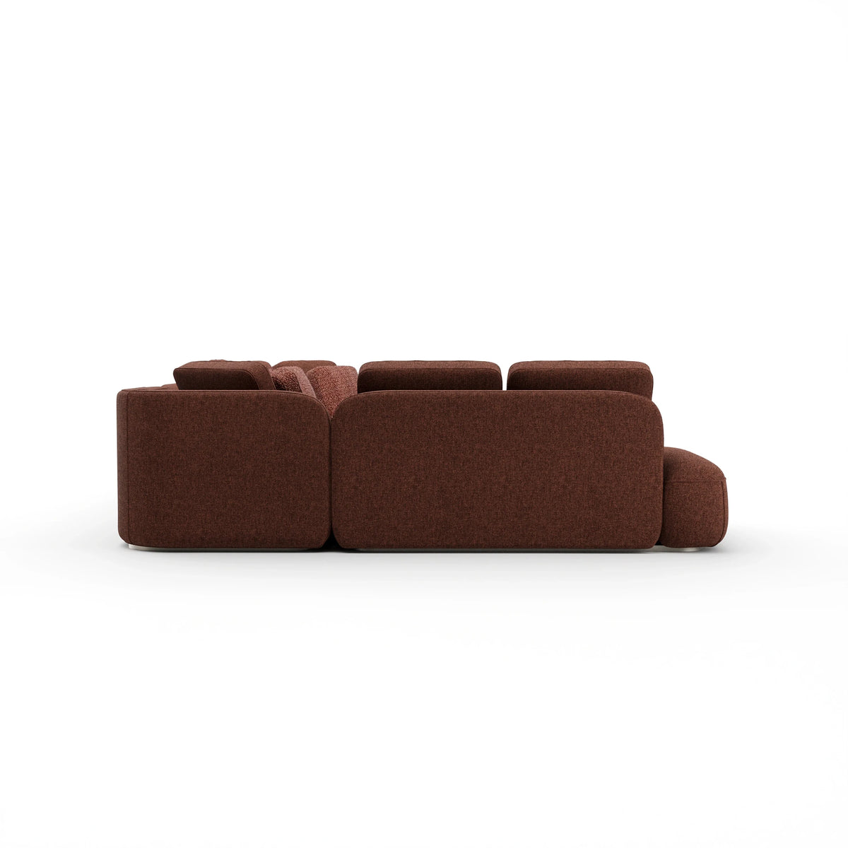 Caracole Sasso Saffron Curved Sectional – detail – Lusso Furniture Miami