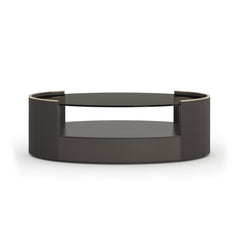 Caracole Love Oval Cocktail Table – view 11 – Lusso Furniture Miami