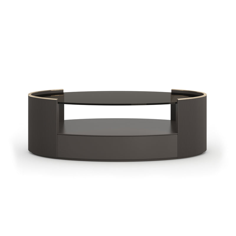 Caracole Love Oval Cocktail Table-zoom-