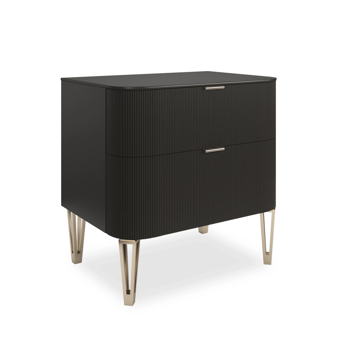 Caracole Love Closed Nightstand – view 19 – Lusso Furniture Miami