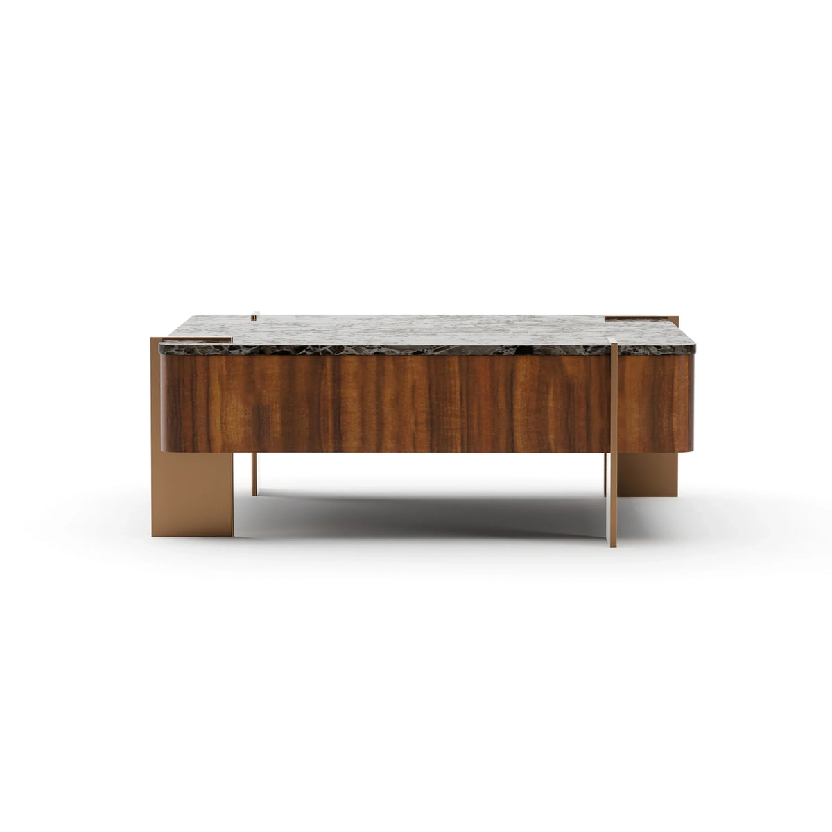 Caracole Altura Square Cocktail Table – room setting – Lusso Furniture Miami