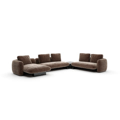 Caracole Overlap Sectional – view 101 – Lusso Furniture Miami