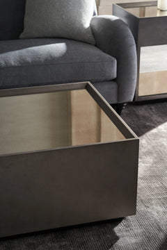 Caracole Dark Matter Cocktail Table – angle view – Lusso Furniture Miami