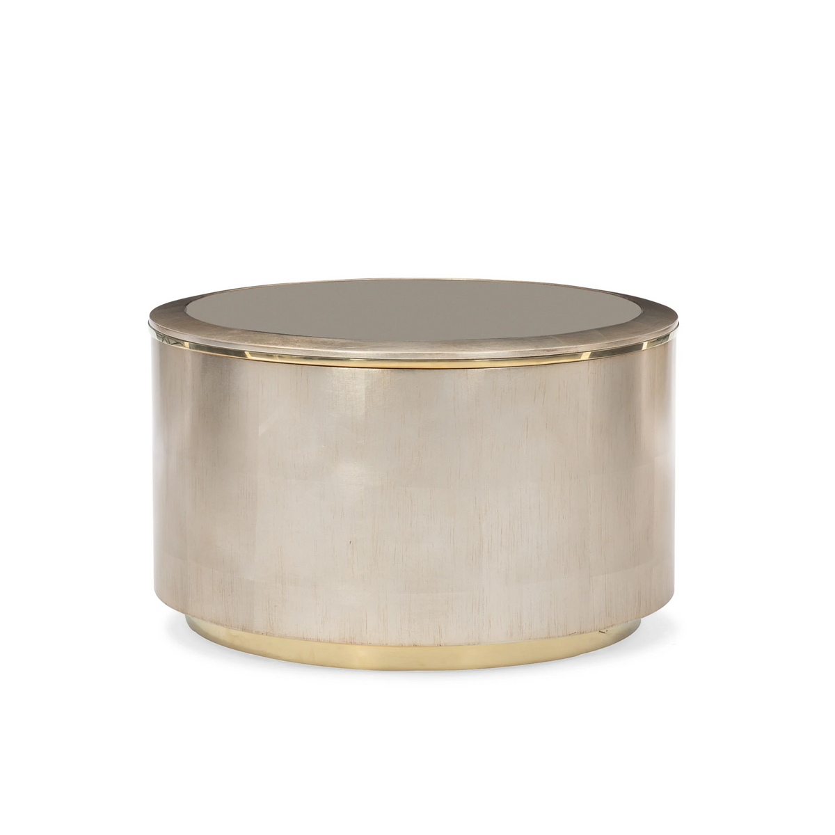 Caracole Circle In Time Cocktail Table – front view – Lusso Furniture Miami