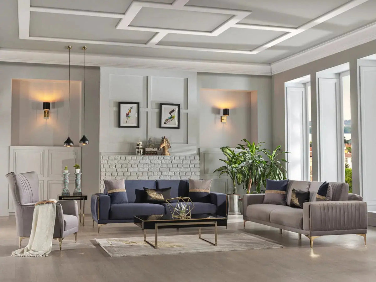 Carlino Living Room Set – Living Room Set | Lusso Furniture (view 4)
