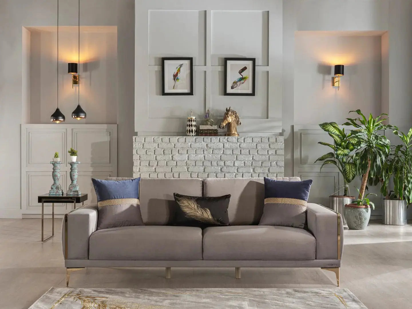 Carlino Living Room Set – Living Room Set | Lusso Furniture (view 6)