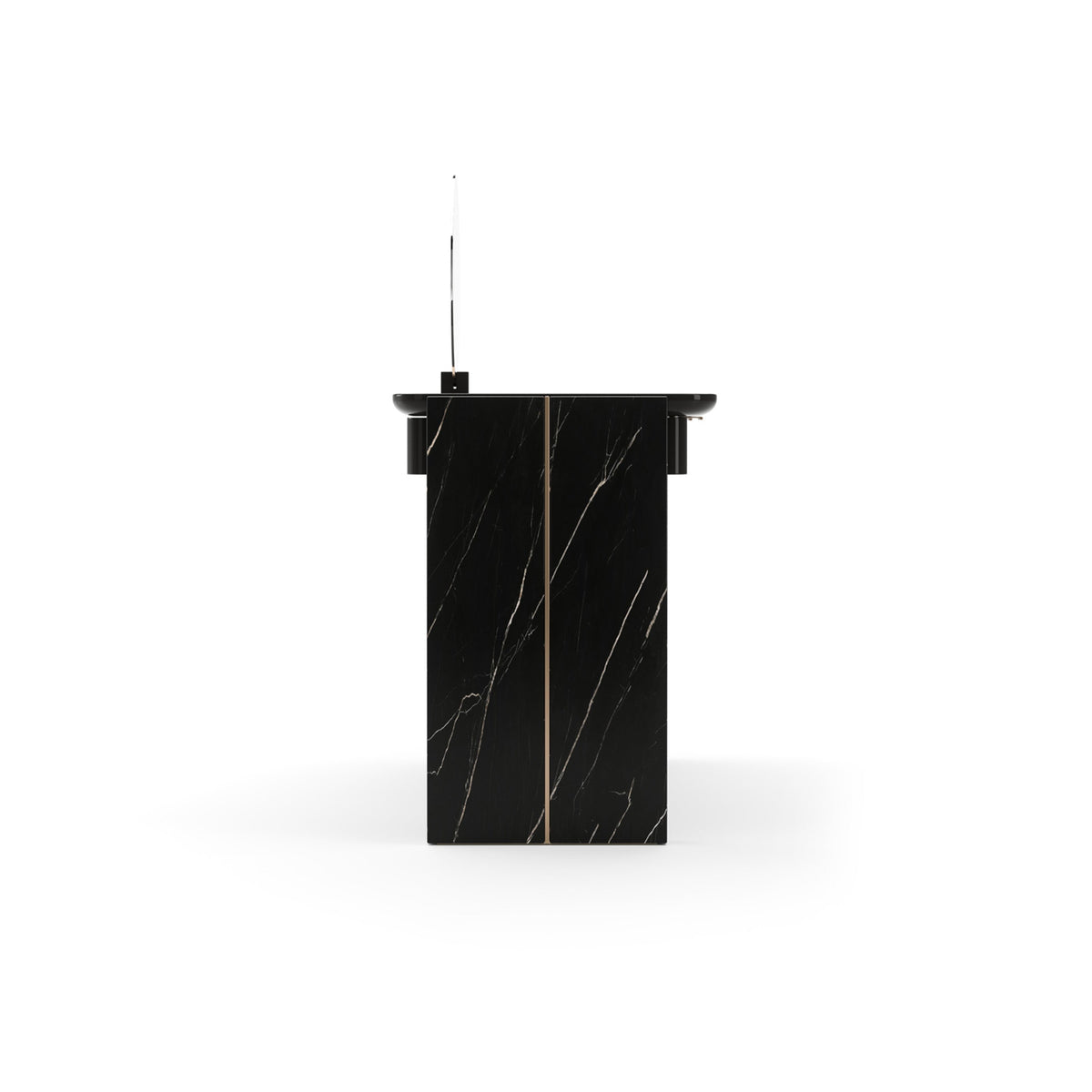 Caracole Overlap Vanity – room setting – Lusso Furniture Miami