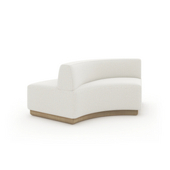 Caracole Crescent Sectional Components – back view – Lusso Furniture Miami