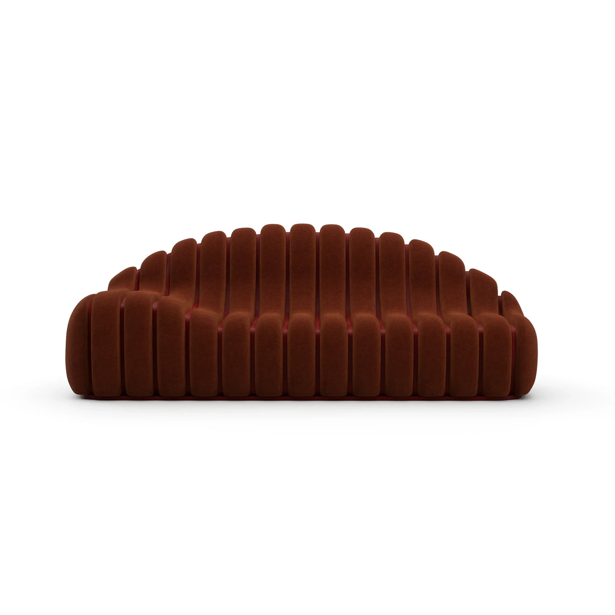 Caracole Chrysalis Sofa – front view – Lusso Furniture Miami
