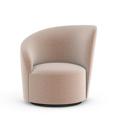 Caracole Whorl Swivel Chair – room setting – Lusso Furniture Miami