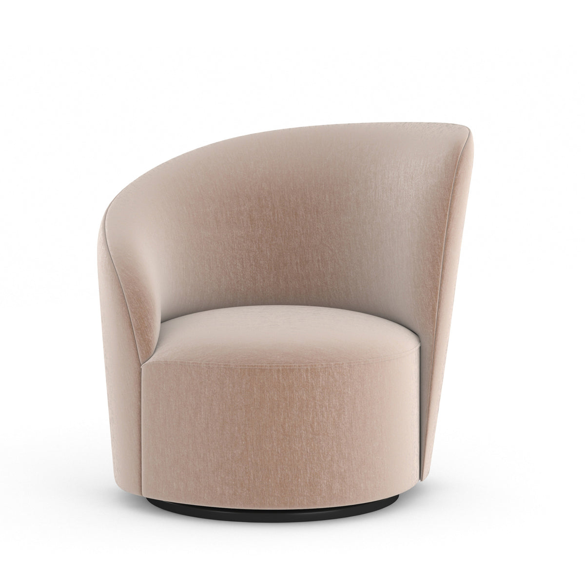 Caracole Whorl Swivel Chair – room setting – Lusso Furniture Miami