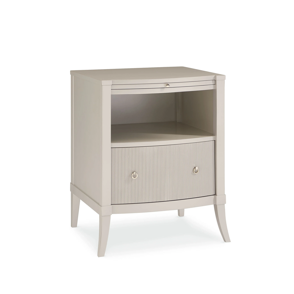 Caracole Love Nightstand – front view – Lusso Furniture Miami