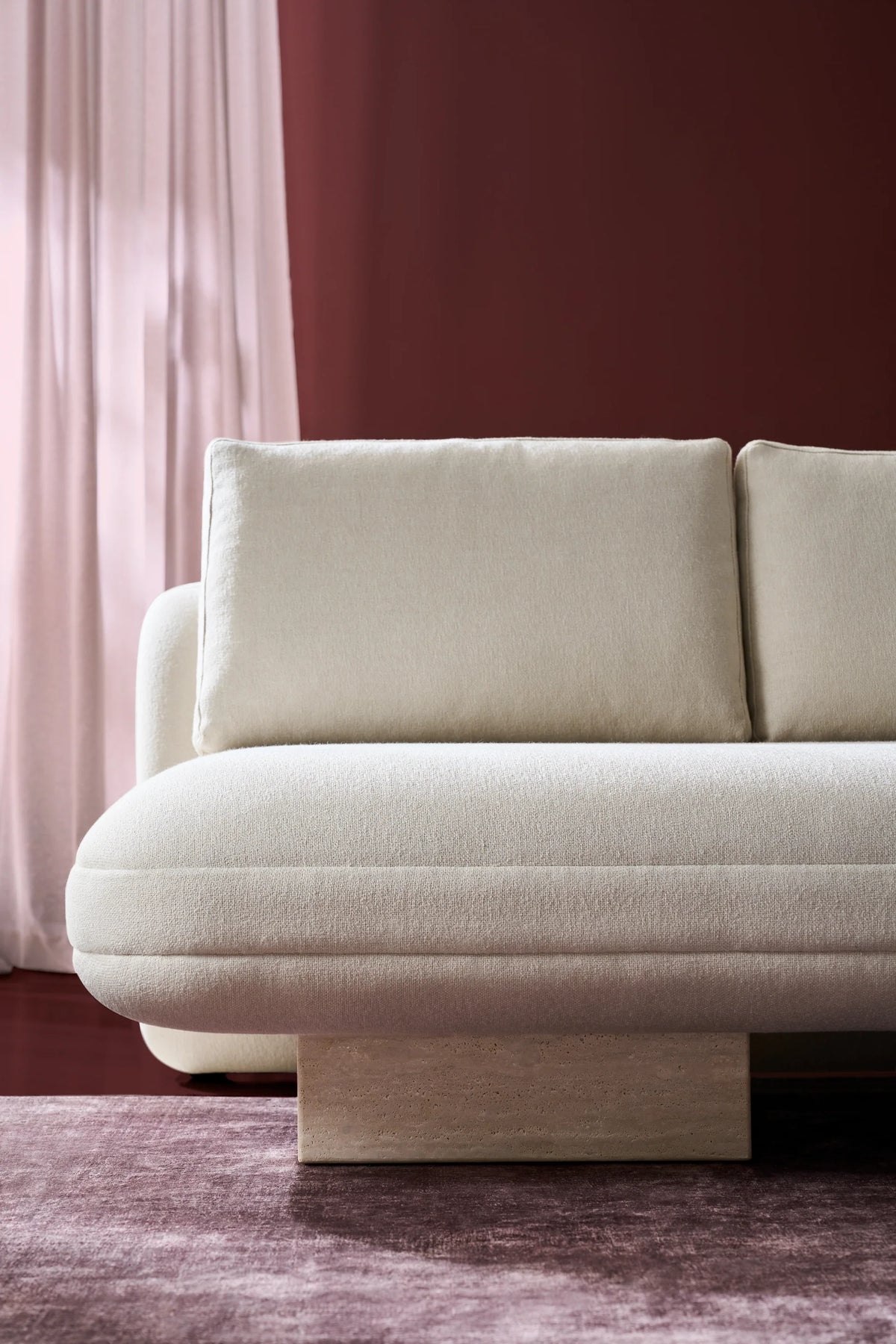 Caracole Overlap Sectional Components – close-up – Lusso Furniture Miami