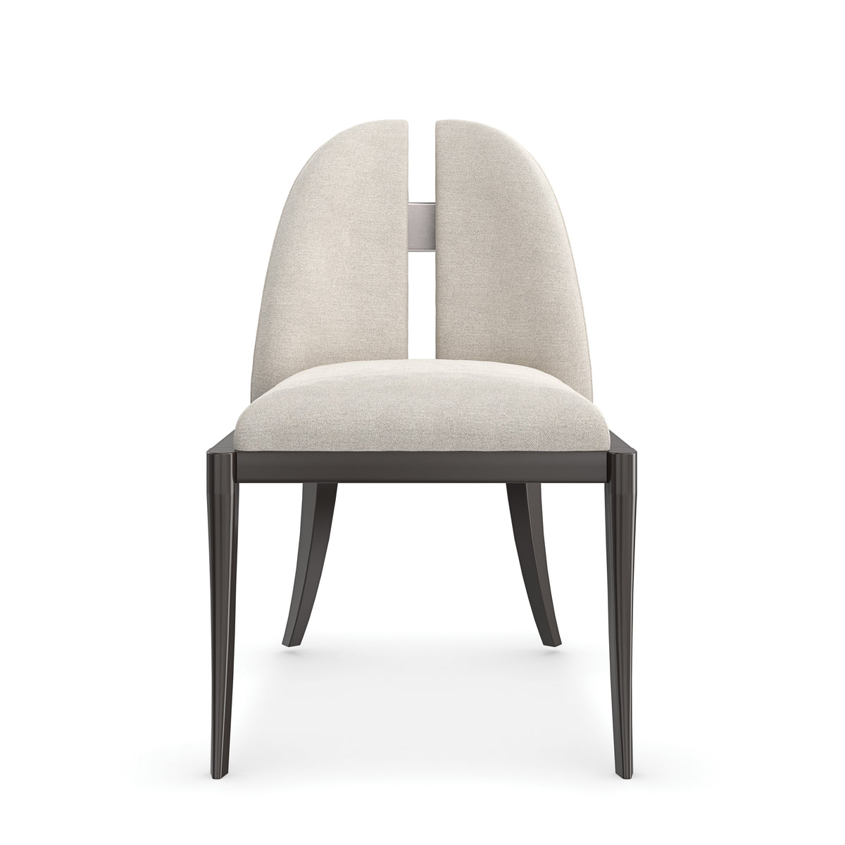 Caracole Cameo Dining Chair – front view – Lusso Furniture Miami