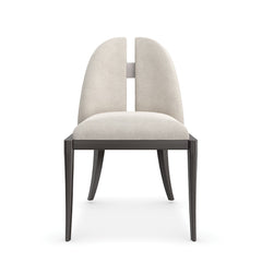 Caracole Cameo Dining Chair – front view – Lusso Furniture Miami