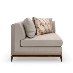 Caracole Archipelago Loveseat – close-up – Lusso Furniture Miami