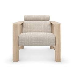 Caracole Unity Chair – front view – Lusso Furniture Miami