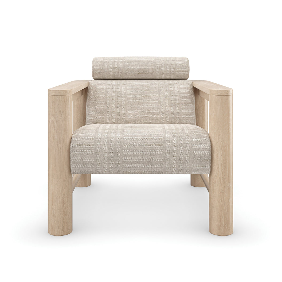 Caracole Unity Chair – front view – Lusso Furniture Miami