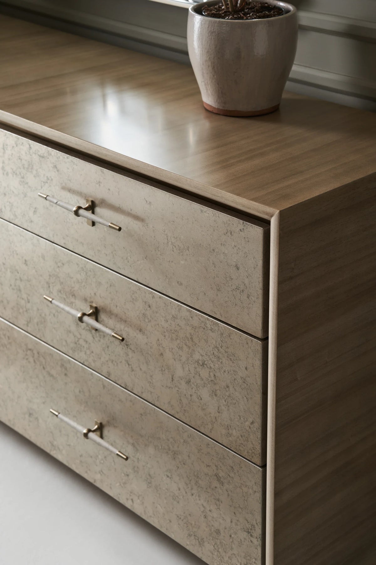 Caracole Hang Up Dresser – top view – Lusso Furniture Miami
