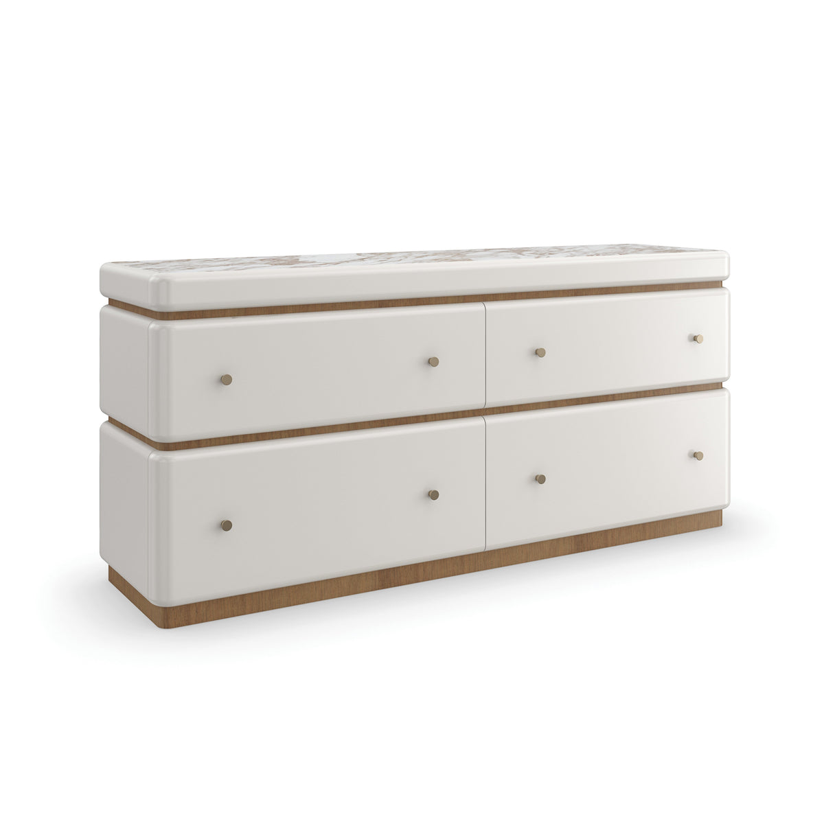 Caracole Milos Dresser – back view – Lusso Furniture Miami