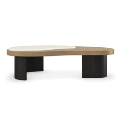Caracole Contrast Cocktail Table – front view – Lusso Furniture Miami