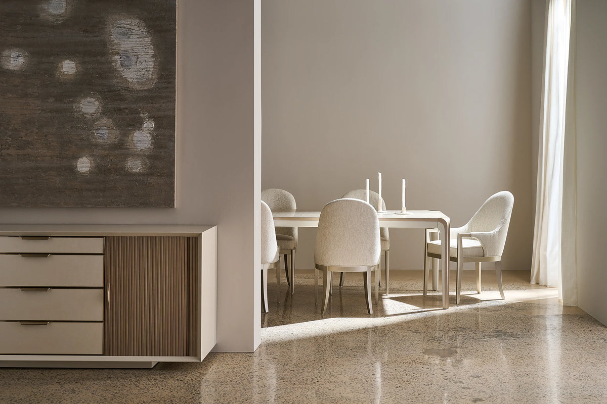 Caracole Natural Choice Arm Chair – angle view – Lusso Furniture Miami