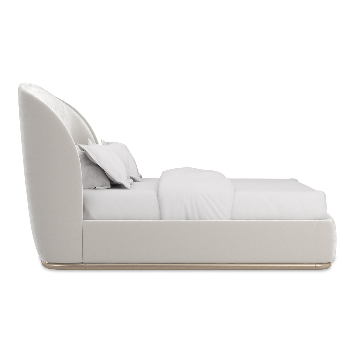Caracole Opal King Bed – room setting – Lusso Furniture Miami
