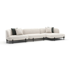 Caracole Madera Sectional – finish detail – Lusso Furniture Miami