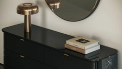 Caracole Overlap Vanity – top view – Lusso Furniture Miami