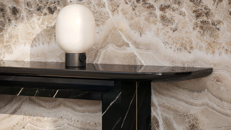 Caracole Overlap Open Console Table-zoom-