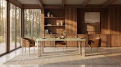 Caracole Naturalist Dining Table – back view – Lusso Furniture Miami