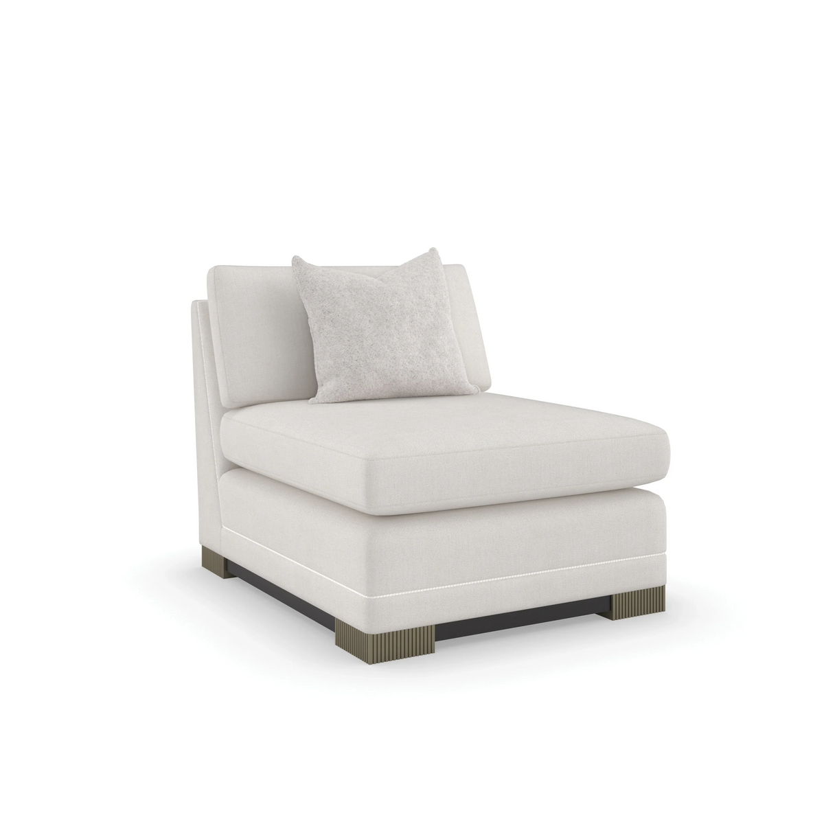 Caracole Deep Retreat Sectional Components – top view – Lusso Furniture Miami