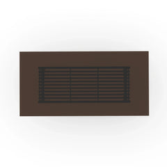 Caracole Pinstripe Dark Dining Table – side view – Lusso Furniture Miami