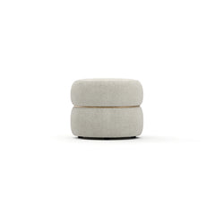 Caracole Smoosh Pouf – detail – Lusso Furniture Miami