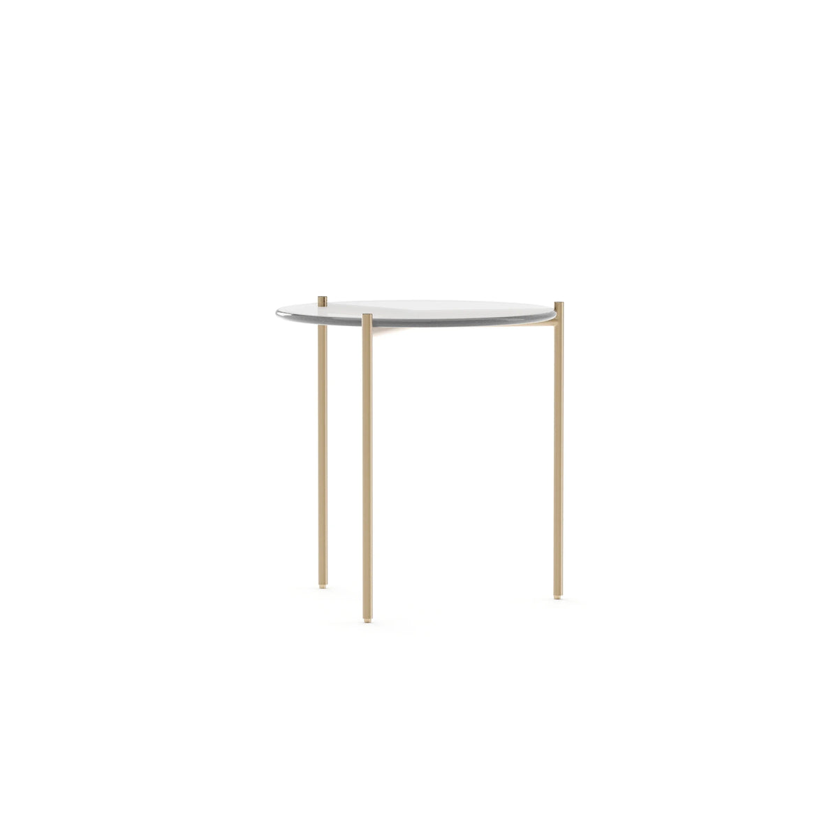Caracole Demli Side Table – angle view – Lusso Furniture Miami