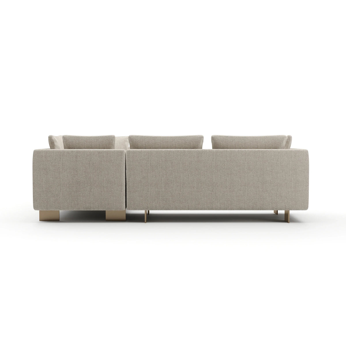 Caracole Altura Sectional – side view – Lusso Furniture Miami