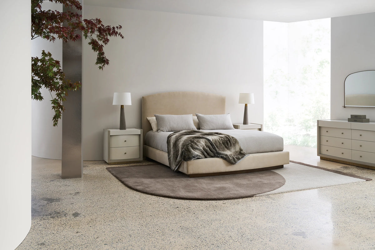 Caracole Artois Bed – angle view – Lusso Furniture Miami