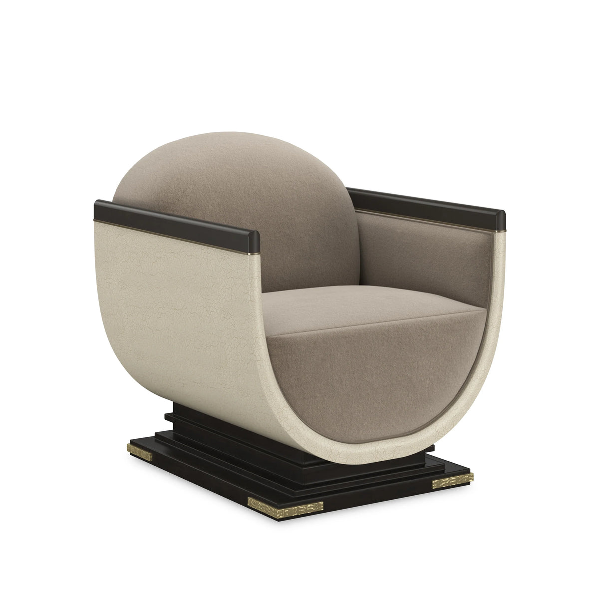 Caracole Helena Chair – side view – Lusso Furniture Miami