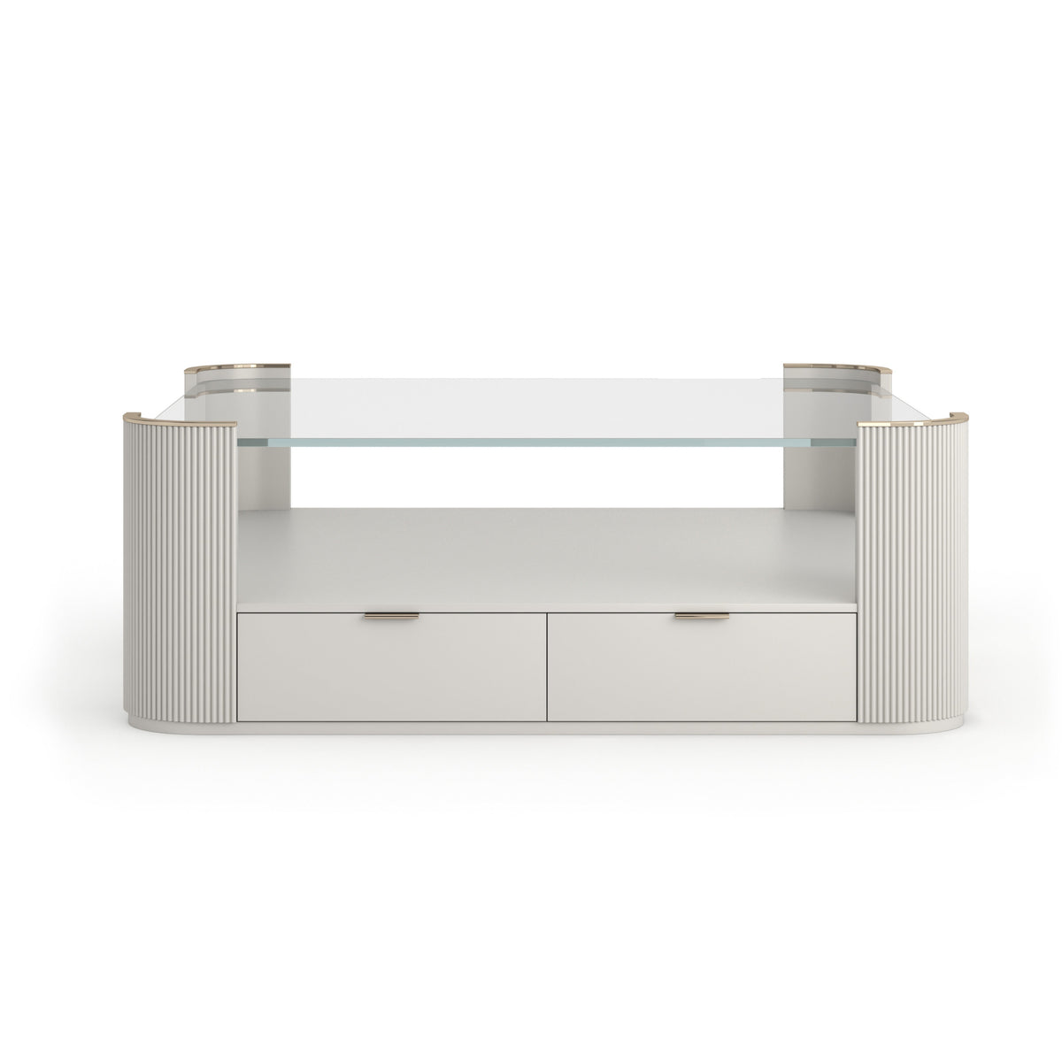 Caracole Love Square Cocktail Table – detail – Lusso Furniture Miami