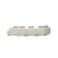 Caracole Lumi Sectional – side view – Lusso Furniture Miami