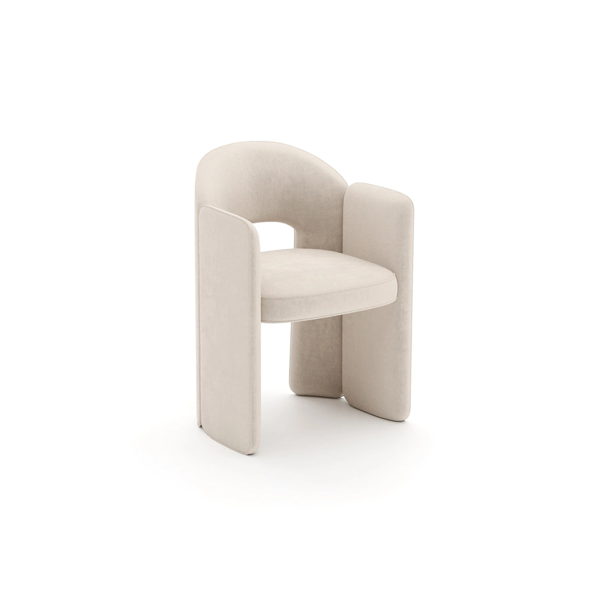 Caracole Overlap Arm Chair – room setting – Lusso Furniture Miami