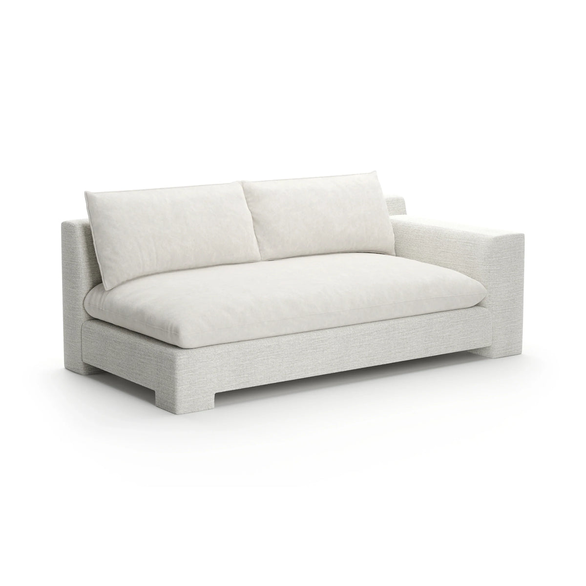 Caracole Devon Sectional Components – close-up – Lusso Furniture Miami