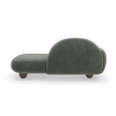 Caracole Cypress Chaise – back view – Lusso Furniture Miami