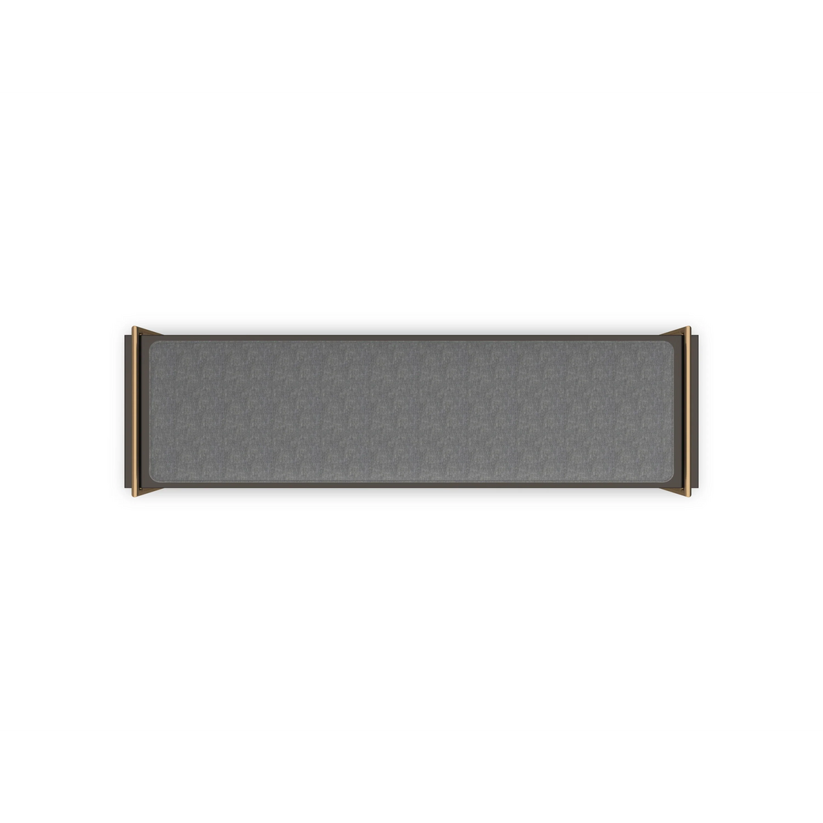 Caracole Slim Line Bench – detail – Lusso Furniture Miami