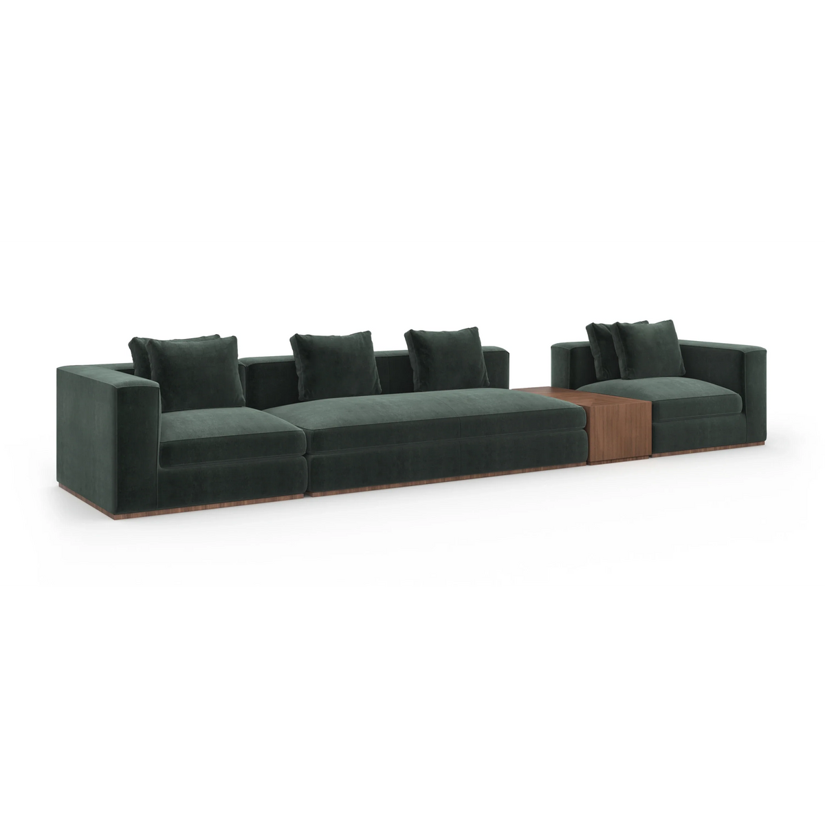 Caracole Bello Sectional – view 16 – Lusso Furniture Miami