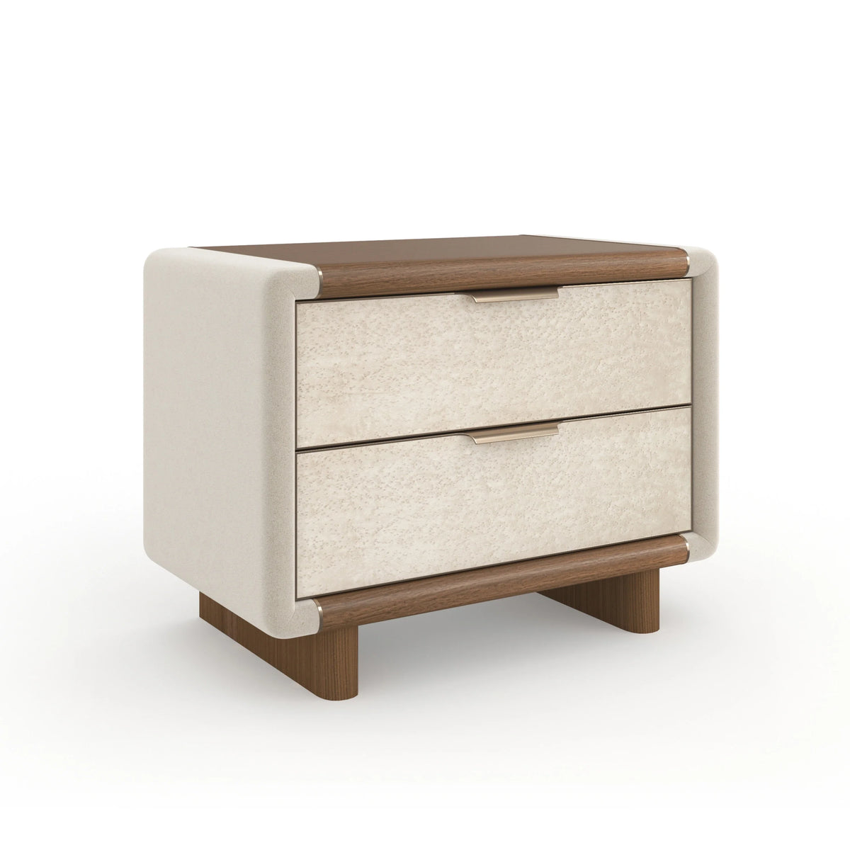 Caracole Botero Nightstand – top view – Lusso Furniture Miami