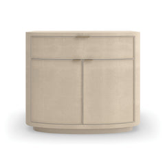 Caracole Simply Perfect Nightstand – front view – Lusso Furniture Miami
