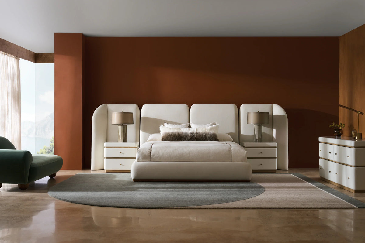 Caracole Malta Bed – detail – Lusso Furniture Miami