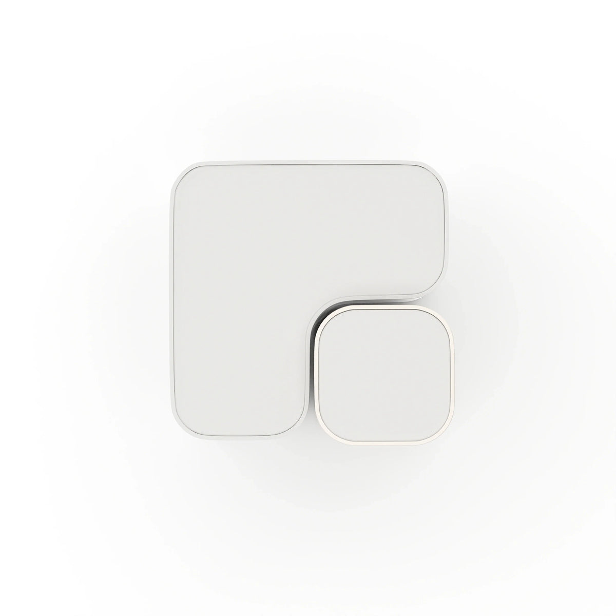 Caracole Bloc Bunching Side Table – side view – Lusso Furniture Miami