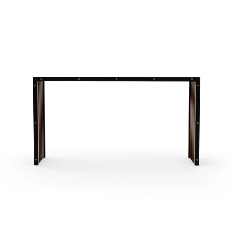 Caracole Pinstripe Dark Console Table-zoom-